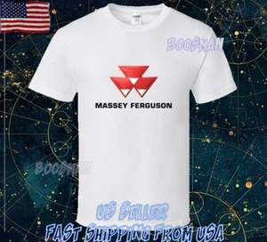 NEW SHIRT MASSEY FERGUSON AMERICAN AGRICULTURAL LOGO T SHIRT FUNNY SIZE S TO 5XL - Picture 1 of 5