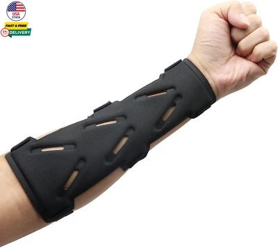 Archery Arm Guard Adjustable Bow Armguard Archery Forearm Protector Bracer New - Image 1 of 4