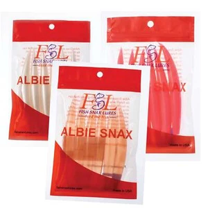 Albie Snax 6 Pack Fish Snax Lures - Picture 1 of 12