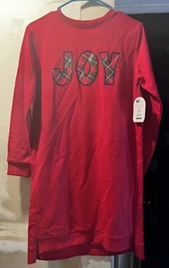 New Wonder Nation Girls Size XL (14-16) “JOY” Sweatshirt Dress. - Picture 1 of 2
