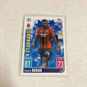 2021-22 Topps Match Attax Starburst Franck Kessie AC Milan #SB13 - Foto 1 di 4