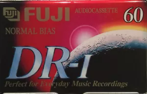 FUJi DR-I 60 Minute Normal Bias Audio Cassette Tape (Blank) - Picture 1 of 2