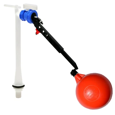 Shires Type Bottom Entry Filling Valve Adjustable Arm 1/2" with Float Opella