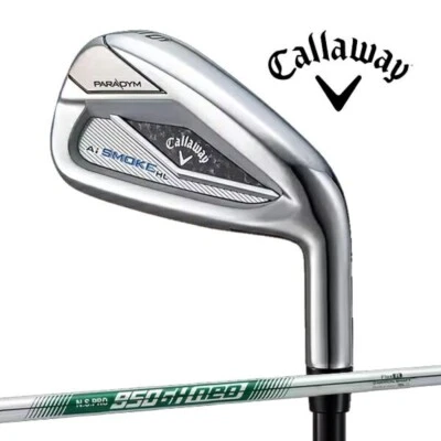 Callaway PARADYM Ai smoke HL ironset 6-9+Pw Nspro950gh neo steel  Flex Stiff New - Image 1 of 4