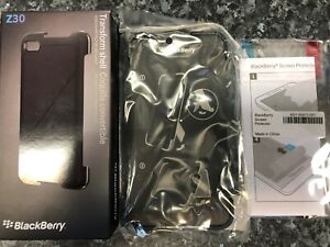 Genuine Blackberry Z30 Mobile Phone Transform Shell Case Cover Screen Protector