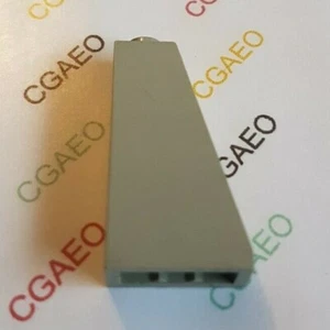 1x Lego 4460a Slope 75 2 x 1 x 3 - Open Stud - LIGHT GRAY - Imagen 1 de 1