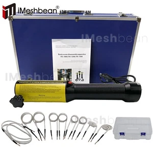 1200W Magnetic Induction Heater Kit Automotive Flameless Bolt Heat Tool w/10 Coi - Picture 1 of 13