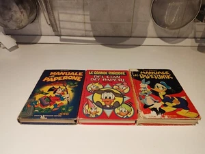Lotto Libri Disney (Manuale di Paperone, Manuale di Paperinik, Clan dei Paperi) - Foto 1 di 8