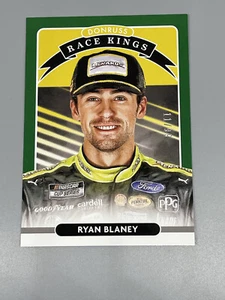 Ryan Blaney 2021 Panini Donruss Racing NASCAR /99 Green Race Kings #12 Penske - Picture 1 of 2