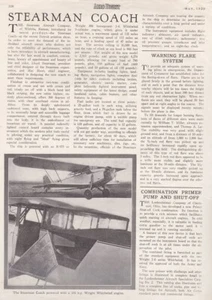 1929 Stearman Coach Aircraft Report 1/18/2023w - Foto 1 di 1
