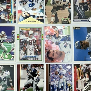 Lote de novato Jay Novacek - 1989 Topps RC - 1994 Flair Showcase Upper Deck Select - Imagen 1 de 6