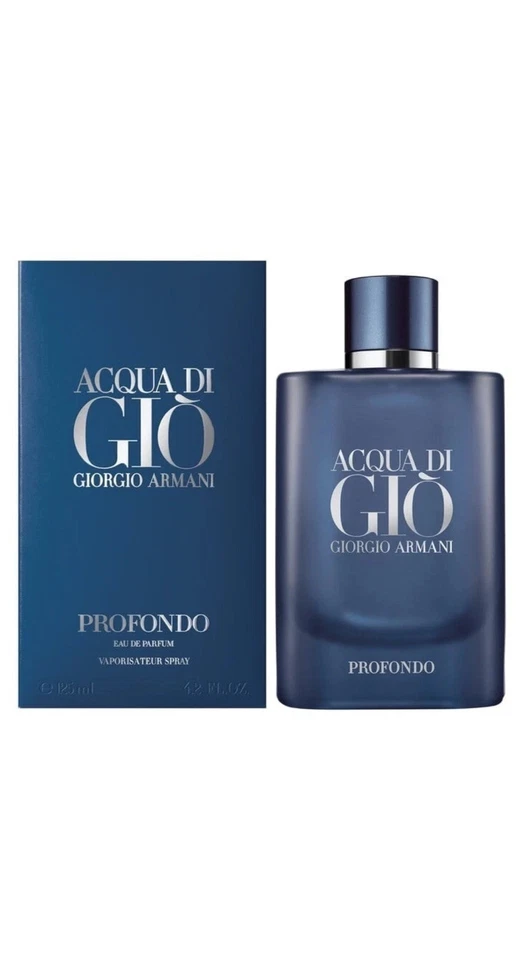 Giorgio Armani Acqua di Gio Profondo Eau de Parfum EdP Herren Duft 125 ml OVP - Bild 1 von 3