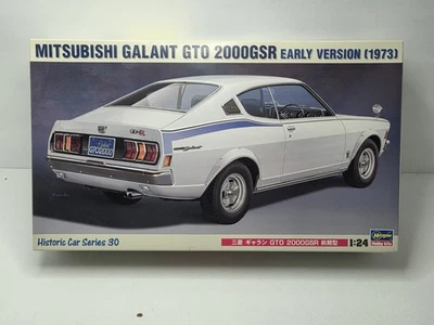 Kit coche modelo Hasegawa Mitsubishi Colt Galant GTO 2000-GSR '73 escala 1/24  Foto 1 de 3