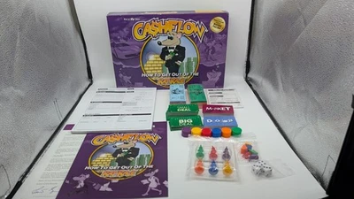 Cashflow Game How to Get Out of Rat Race Rich Dad Poor Dad Kiyosaki Black Tuxedo - Image 1 of 4