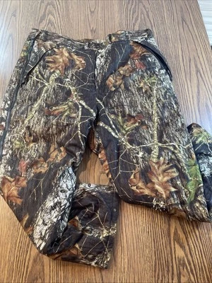 Cabelas Pants Mens 3XL Insulated Polyester Camo Outdoors Pockets Zipper - Image 1 of 4
