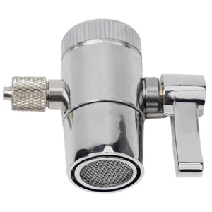 Brass G14 inch Faucet Adapter Diverter Valve for Easy Water Filter Installation - Picture 1 of 12
