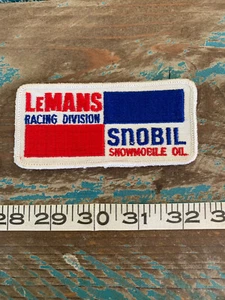 PARCHE DE ACEITE DE MOTOR DE COLECCIÓN LeMans RACING DIVISION MOTO DE NIEVE SNOBIL - Imagen 1 de 1