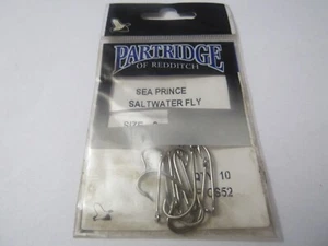 Partridge CS52 Sea Prince Saltwater Hook - Size 2 - 10 Pack - Fly Tying - Picture 1 of 1