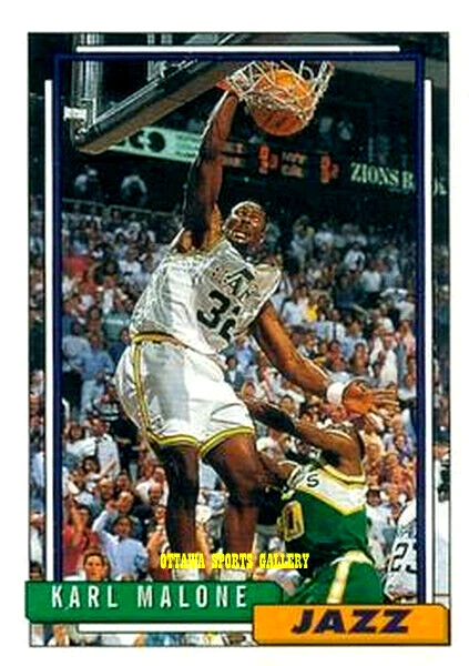 1996-97 TOPPS STARS REPRINTS KARL MALONE UTAH JAZZ #26 (4V20)
