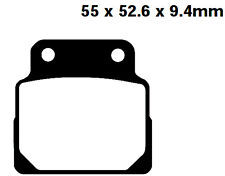 Produktbild - FA122 Blackstuff Bremsklötze   + - Bremsbeläge