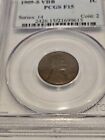 New Listing1909-S Vdb Lincoln Cent Pcgs F15, "Key Date" Wheat Cent