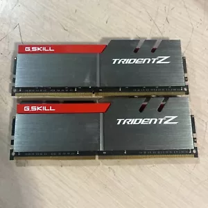 G.SKULL 16GB (DUAL CHANNEL KIT) 3200MHZ DDR4 TRIDENT Z DESKTOP MEMORY - Afbeelding 1 van 3