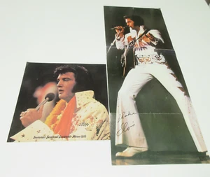 RARO! ¡EXCELENTE! Menú de recuerdo del Festival de Verano 1975 de Elvis Presley + póster - Imagen 1 de 23