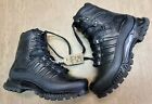 Meindl German Army Sf Issue Black Leather Goretex Combat Boots Size 6 Uk #329
