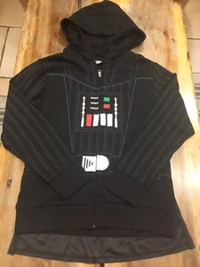 Kid’s Star Wars Darth Vader Full Zip Hoodie And/or Costume With Cape Sz Lg NWOT - Picture 1 of 6