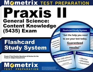 Praxis II General Science: Content Knowledge (5435) Exam Flashcards Study System - Picture 1 of 1