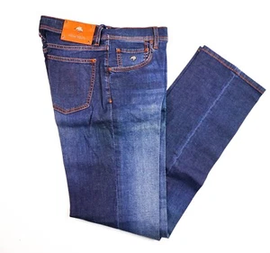 NEW STEFANO RICCI  Luxury Jeans LOGO Cotton Size 34 Us 50 Eu (JC78) - Picture 1 of 3