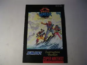 The Pirates of Dark Water Super Nintendo SNES instruction manual only - Picture 1 of 2