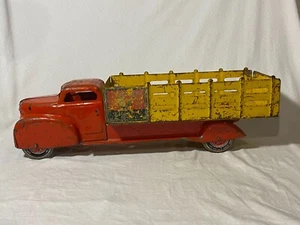 Vintage Marx Sprite Boy Coca Cola gepresster Stahl-LKW S-19 - Bild 1 von 8