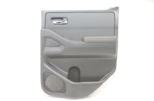 2022-2023 Nissan Frontier Pro-4X Passenger Right Rear Black Door Trim Panel - Picture 1 of 12