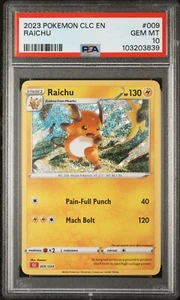 Raichu 009/034 PSA 10 CLC Charizard & Ho-Oh ex Deck Pokemon 2023 - Picture 1 of 2