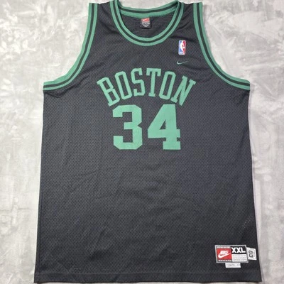 Camiseta deportiva de baloncesto Nike Boston Celtics Paul Pierce NBA talla 2XL negra (LEER) Foto 1 de 4