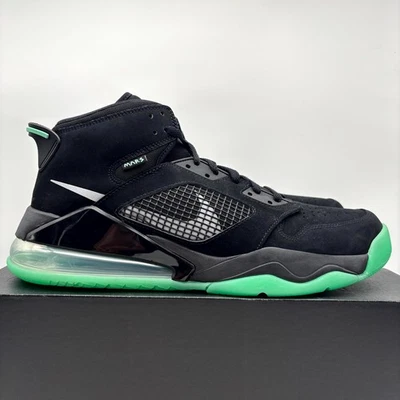 Nike Air Jordan Mars 270 Negro Verde Brillo Zapatos Atléticos Talla 13 Para Hombres CD7070-003 Foto 1 de 4