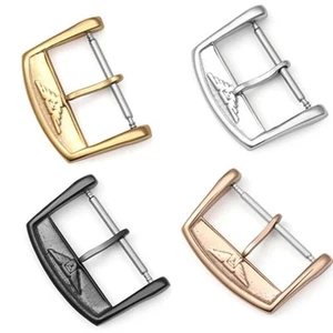 14 16 18 20 mm Edelstahl Dornschließe Schnalle für Longines L2L4 - Bild 1 von 10