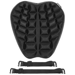 13.9x15.3in Universal Motorcycle Seat Cushion Ergonomic TPE Support for Rides - Picture 1 of 8