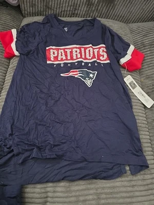 Camiseta Nike Dri Fit de los New England Patriots NFL para niñas talla mediana nueva con etiquetas Foto 1 de 3