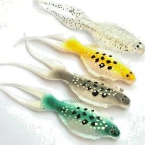 New Soft LRF Flatfish Savage Fishing Lure Dab Flounder Sole Imitation Gear Bass - Picture 1 of 10