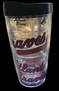 Atlanta Braves Tumbler & Lid BPA Free 16 Oz Hunter/MLBP 2014 - Picture 1 of 20