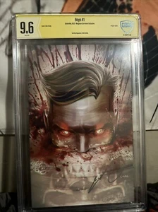 The Boys #1 CBCS 9.6 (2022) - Carnivore Comics Signature - Virgin cover LTD 400 - Picture 1 of 4