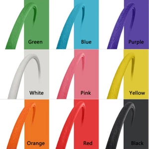 1X Solid Bike Tire Fixed Gear Cover Colorful Cycling Bicycle Tyres 700*23C Craft