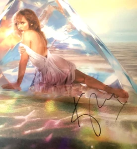 KYLIE MINOGUE "Tension II" Crystal Clear Vinyl SIGNED Insert Gatefold SEALED - Picture 1 of 16