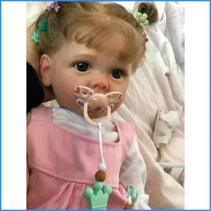 55CM Full Body Silicone Reborn Girl Doll Princess Betty Lifelike Soft Touch - Picture 1 of 13