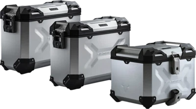 Sistema de equipaje SW-MOTECH Adventure - plateado - Moto Guzzi V85 '19-'23 Foto 1 de 4