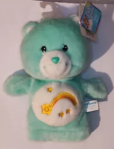 Care Bears Wish Bear Hand Puppet 2003 with Original Tags – Vintage Plush - Picture 1 of 11