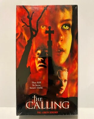New Sealed 2001 The Calling Laura Harris Horror Cult VHS Artisan Dolby Surround  - Image 1 of 4