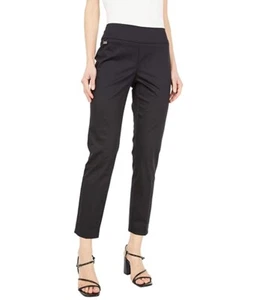 Lisette Montreal L117044 Jupiter Stretch Cotton Ankle Pants Black Women's Size 8 - Picture 1 of 3